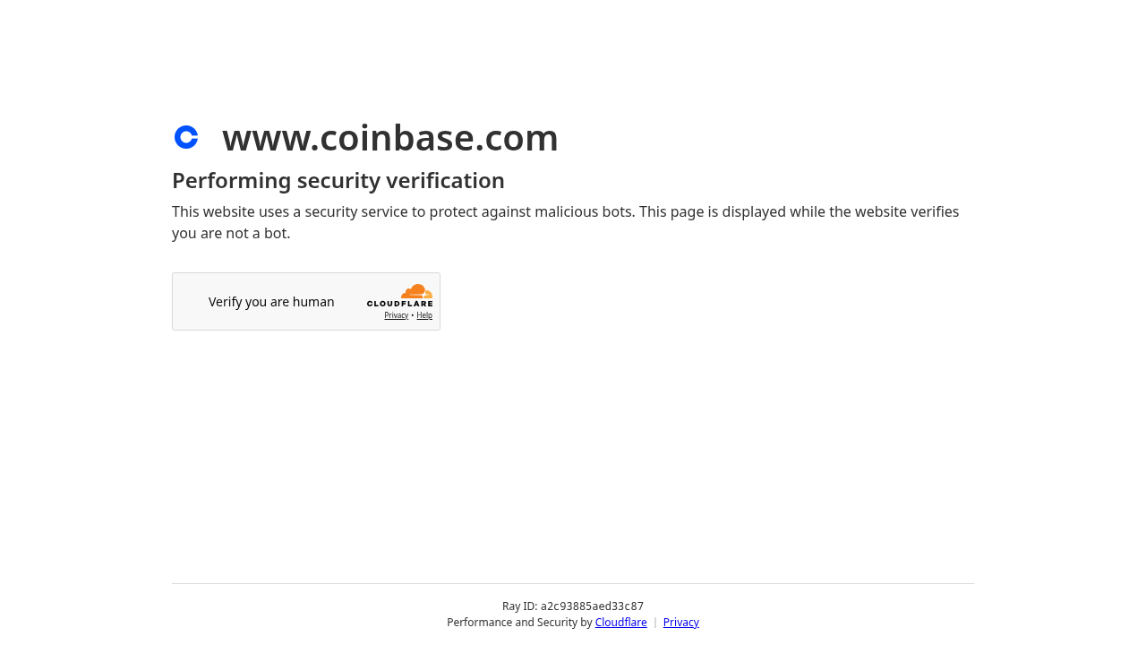 Screenshot of the Coinbase Advanced Trade product page